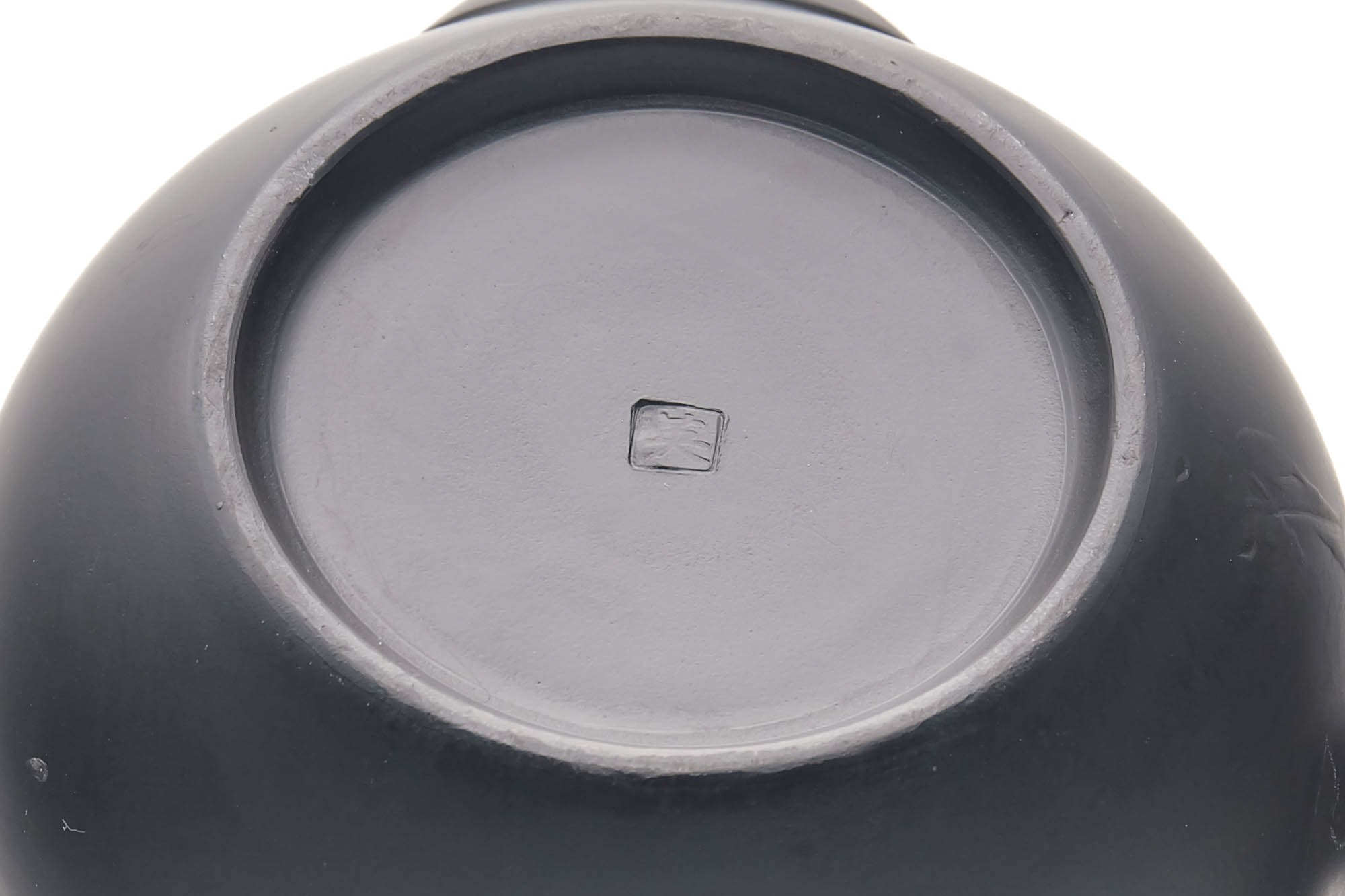 Japanese Kyusu - Black Kokudei Tokoname-yaki Mesh Teapot - 240ml