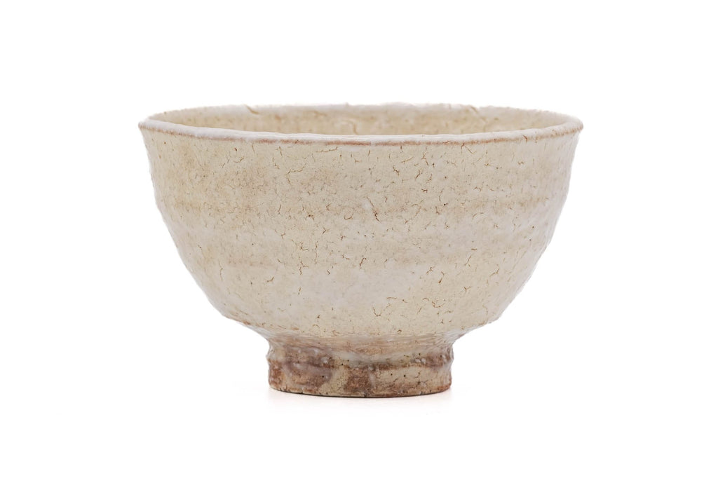 Hagi-yaki Biwa-iro Ido Chawan