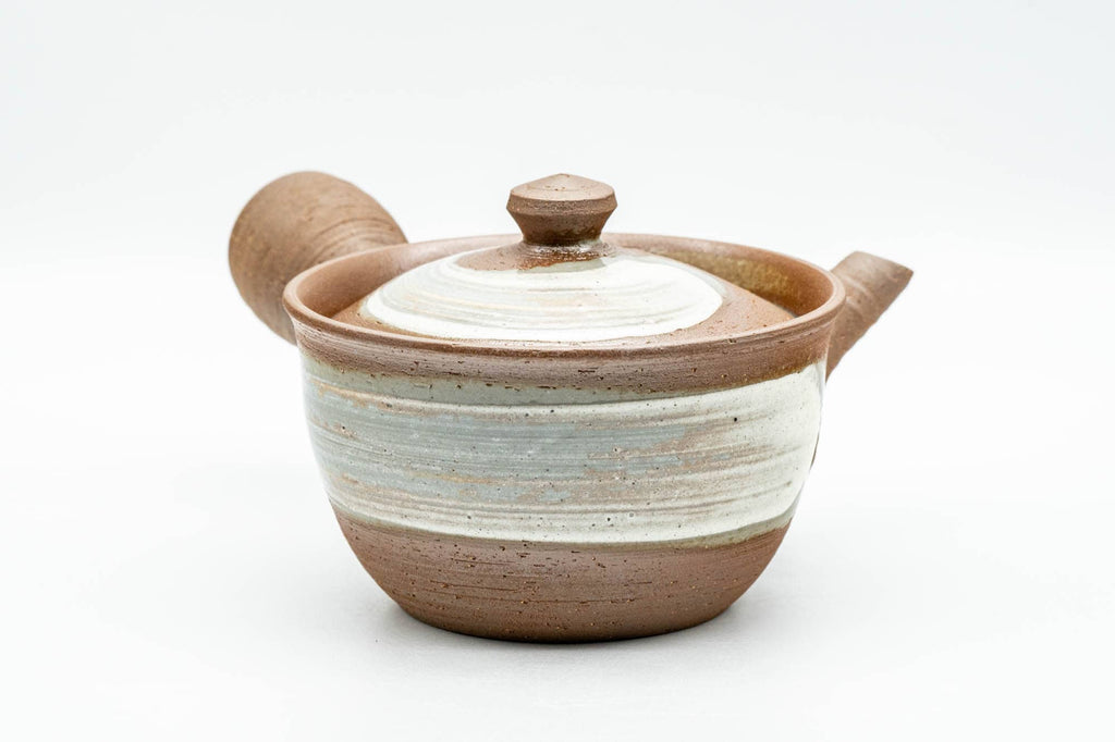 Japanese Kyusu - Hakeme Glazed Nozomi Filter Teapot - 175ml