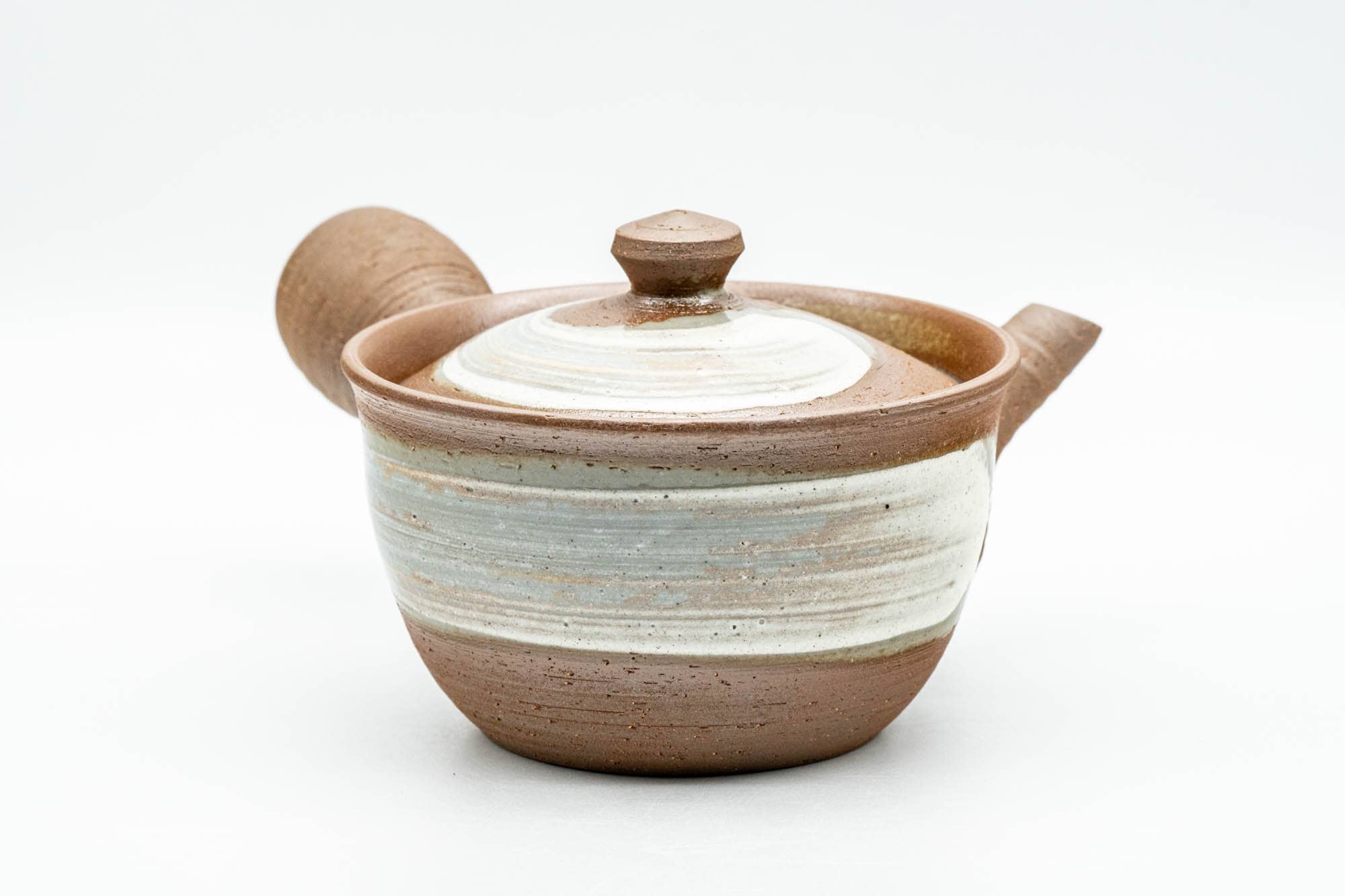 Japanese Kyusu - Hakeme Glazed Nozomi Filter Teapot - 175ml