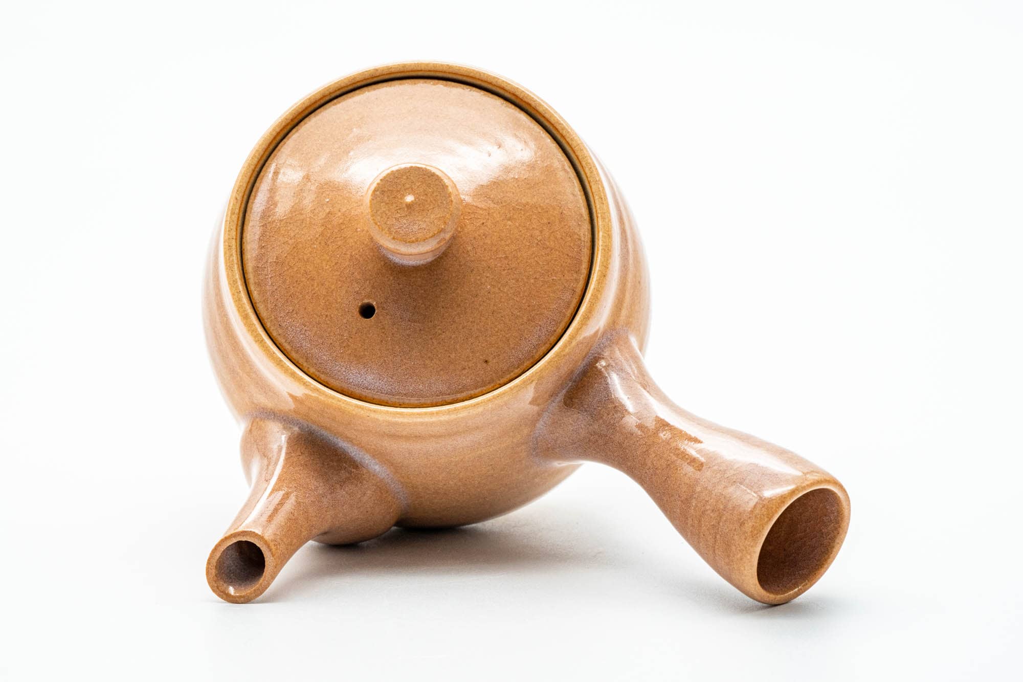 Japanese Kyusu - Pink Hagi-yaki Ceramic Filter Teapot - 300ml