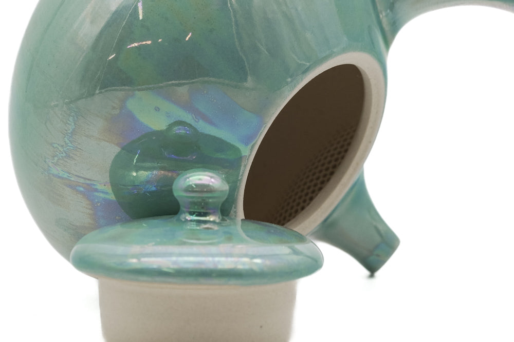 Aquamarine Glazed Tokoname Teapot - 180ml