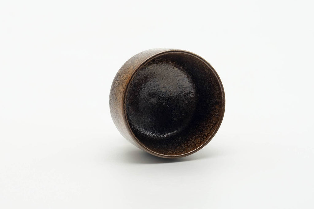 Japanese Teacup - Small Brown Glazed Guinomi - 40ml