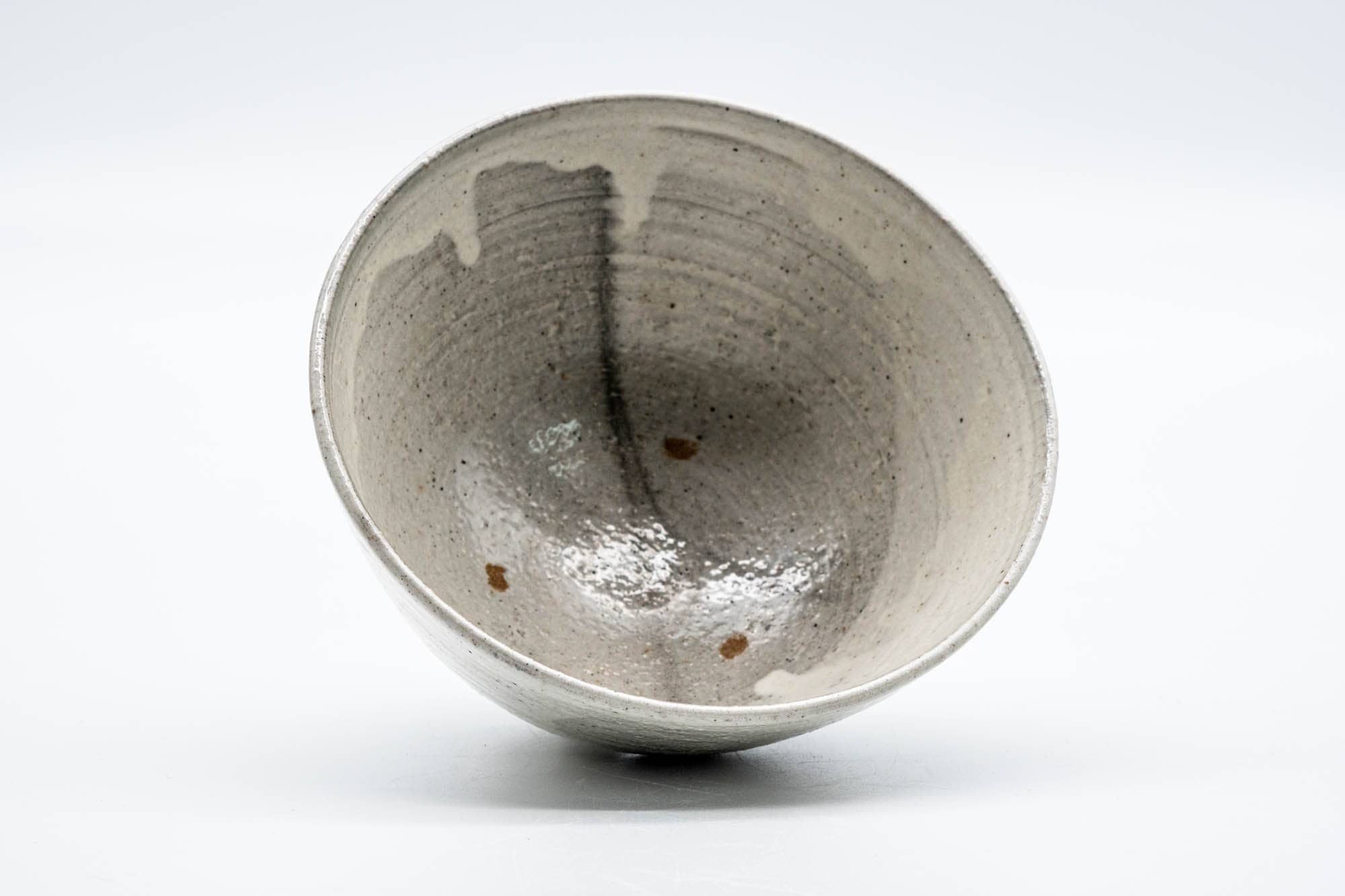 Japanese Matcha Bowl - 八幡窯 Hachiman Kiln - Kohiki Glazed Banko-yaki Chawan - 250ml