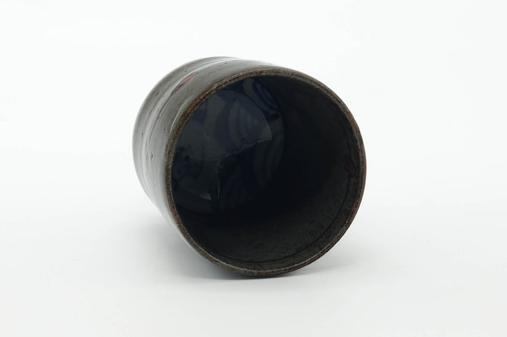 Japanese Teacup - Deep Green Wabi Yunomi - 215ml