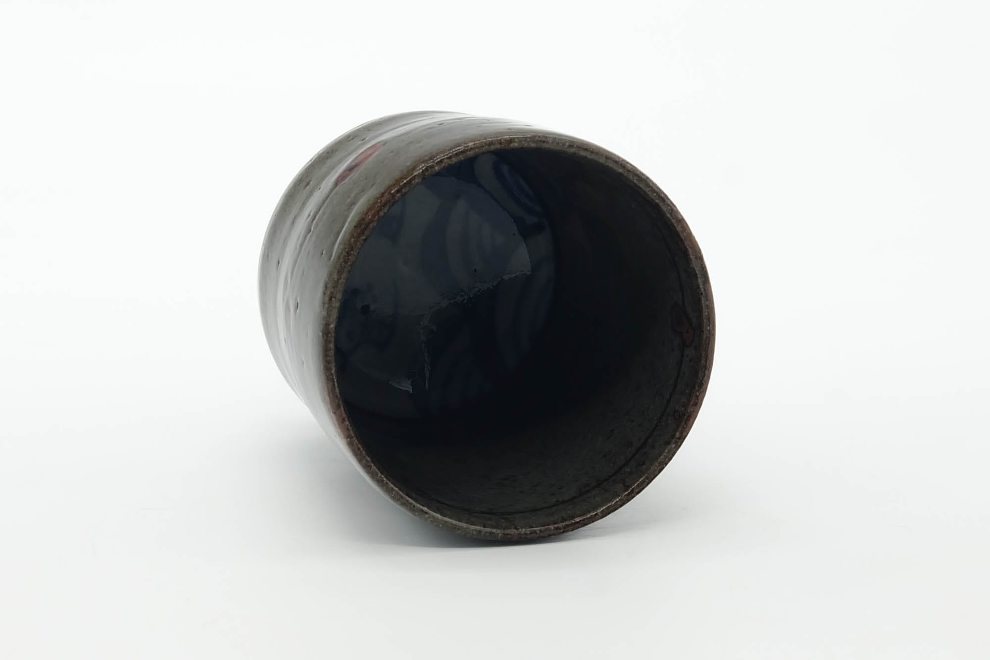 Japanese Teacup - Deep Green Wabi Yunomi - 215ml