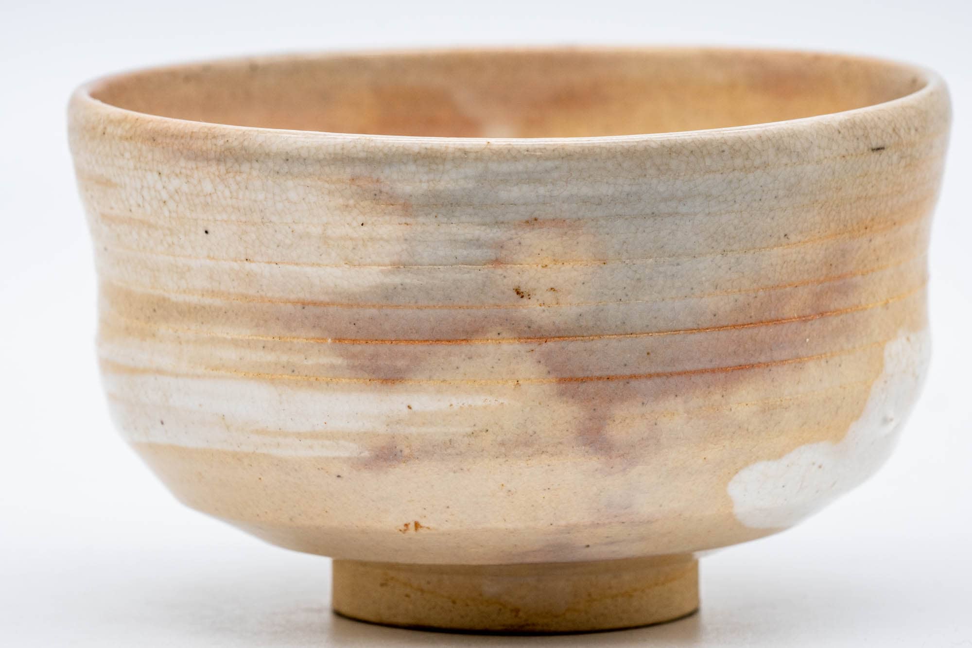 Japanese Matcha Bowl - Abstract Hakeme Hagi-yaki Chawan - 200ml
