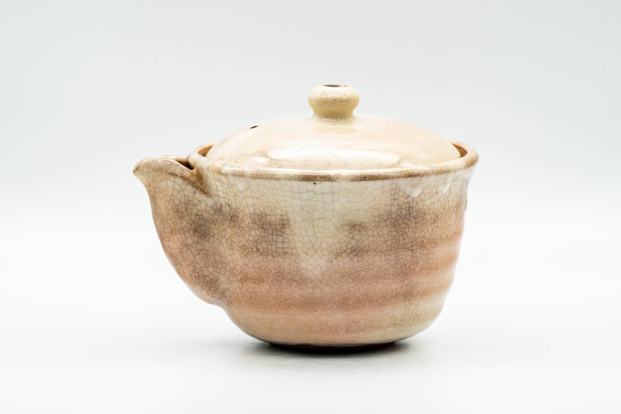 Japanese Houhin - 萩焼 Large Hagi-yaki Ceramic Filter Teapot - 280ml