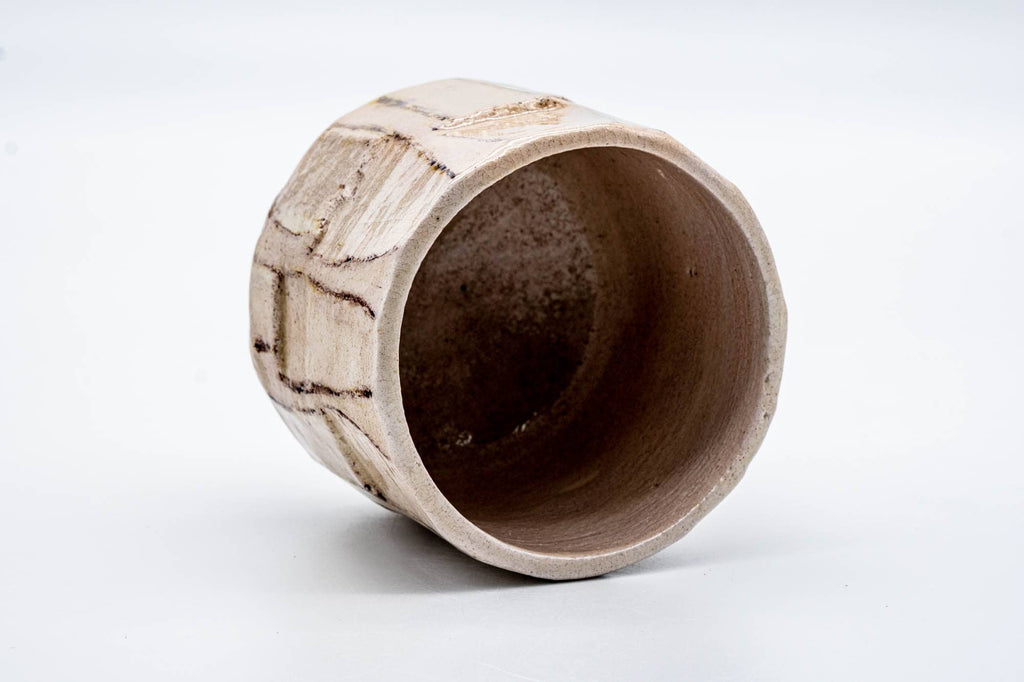 Japanese Matcha Bowl - 手 Crazed Glazed Raku Winter Chawan - 200ml