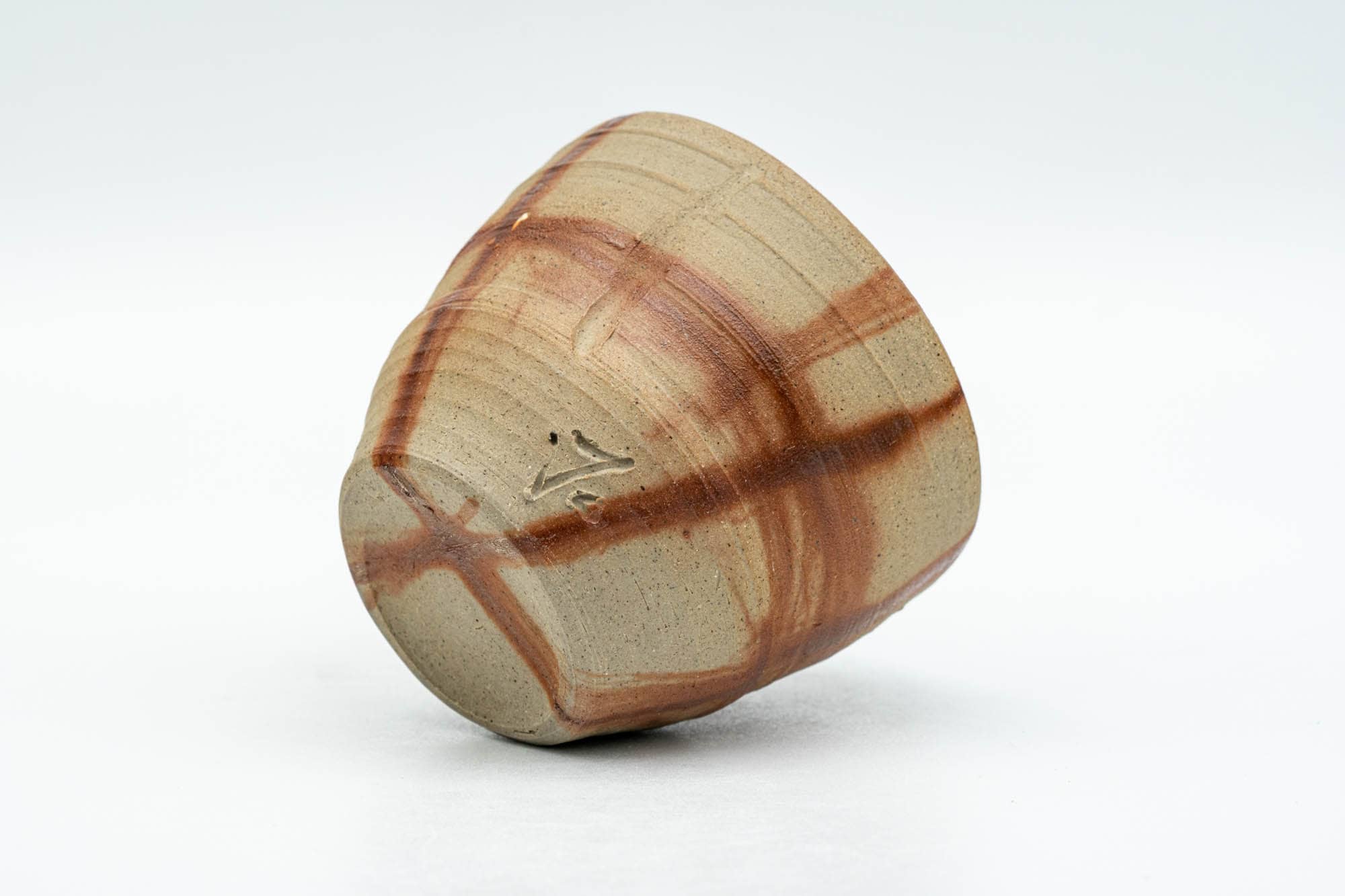 Japanese Teacup - Hidasuki Bizen-yaki Yunomi - 80ml