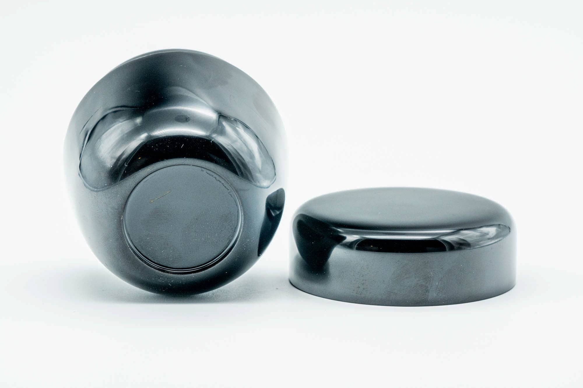 Japanese Natsume - Black Urushi Lacquer Matcha Tea Caddy - 90ml