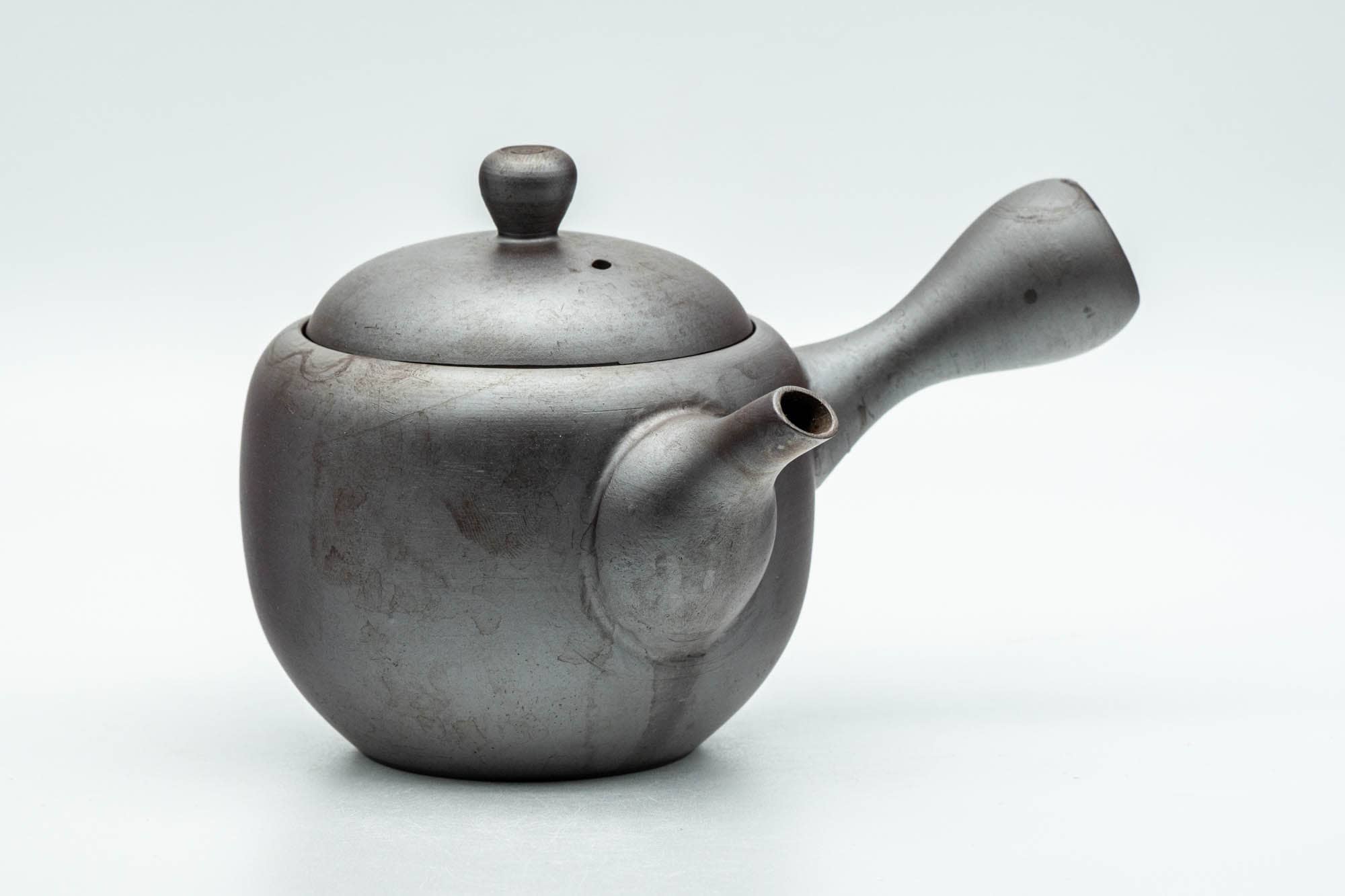 Japanese Kyusu - Curvy Purple Banko-yaki Debeso Teapot  - 300ml