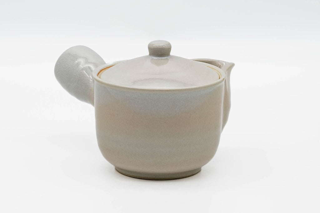 Tea Set - Hagi-yaki Kyusu Teapot with 5 Yunomi Teacups
