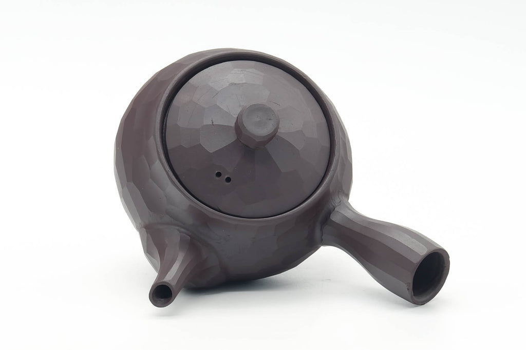 Japanese Kyusu - Faceted Banko-yaki Teapot - 185ml