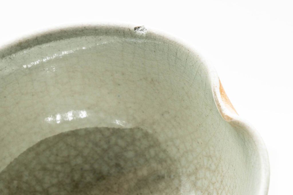Japanese Katakuchi - Celadon Glazed Stoneware Water Cooler - 150ml