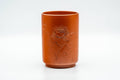Japanese Teacup - 福仙 Fukusen Suzuki - Large Floral Engraved Tokoname-yaki Yunomi - 400ml