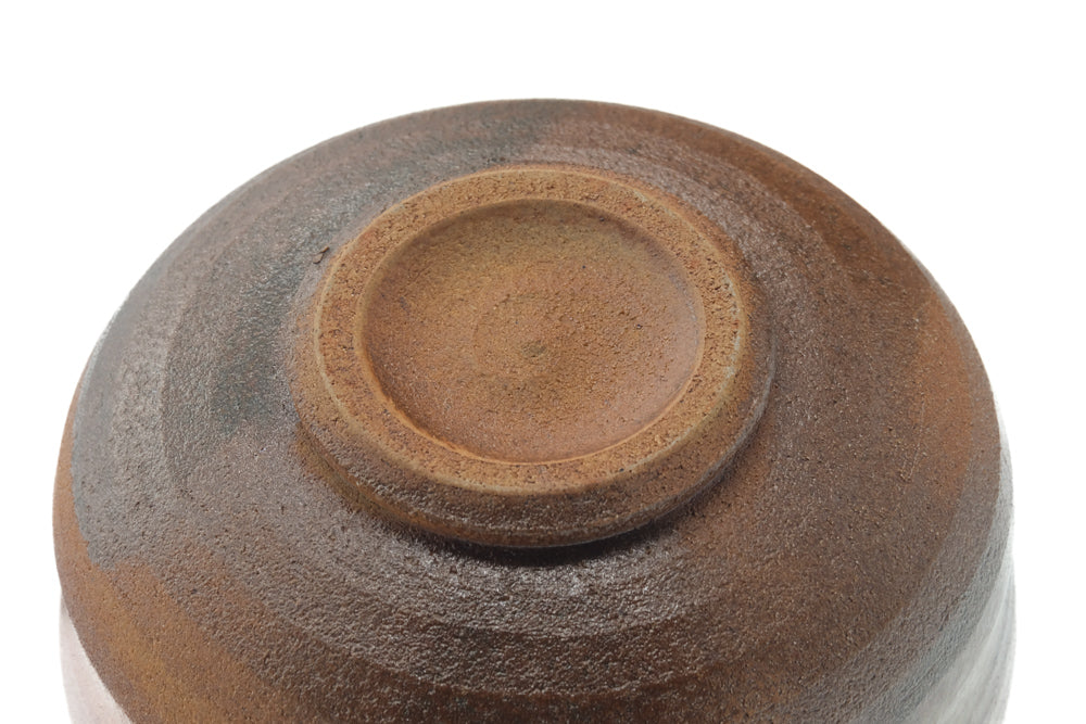 Japanese Matcha Bowl - Ash Glazed Shigaraki-yaki Chawan - 660ml