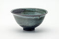 Japanese Matcha Bowl - Small Spiraling Drip-Glazed Chawan - 150ml