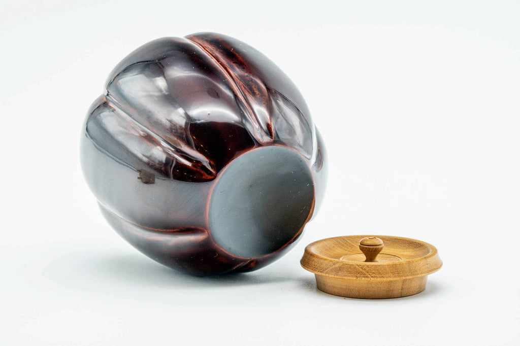 Japanese Chaire - 吉田一峰 Yoshida Kazumine - Akoda Pumpkin Matcha Tea Container