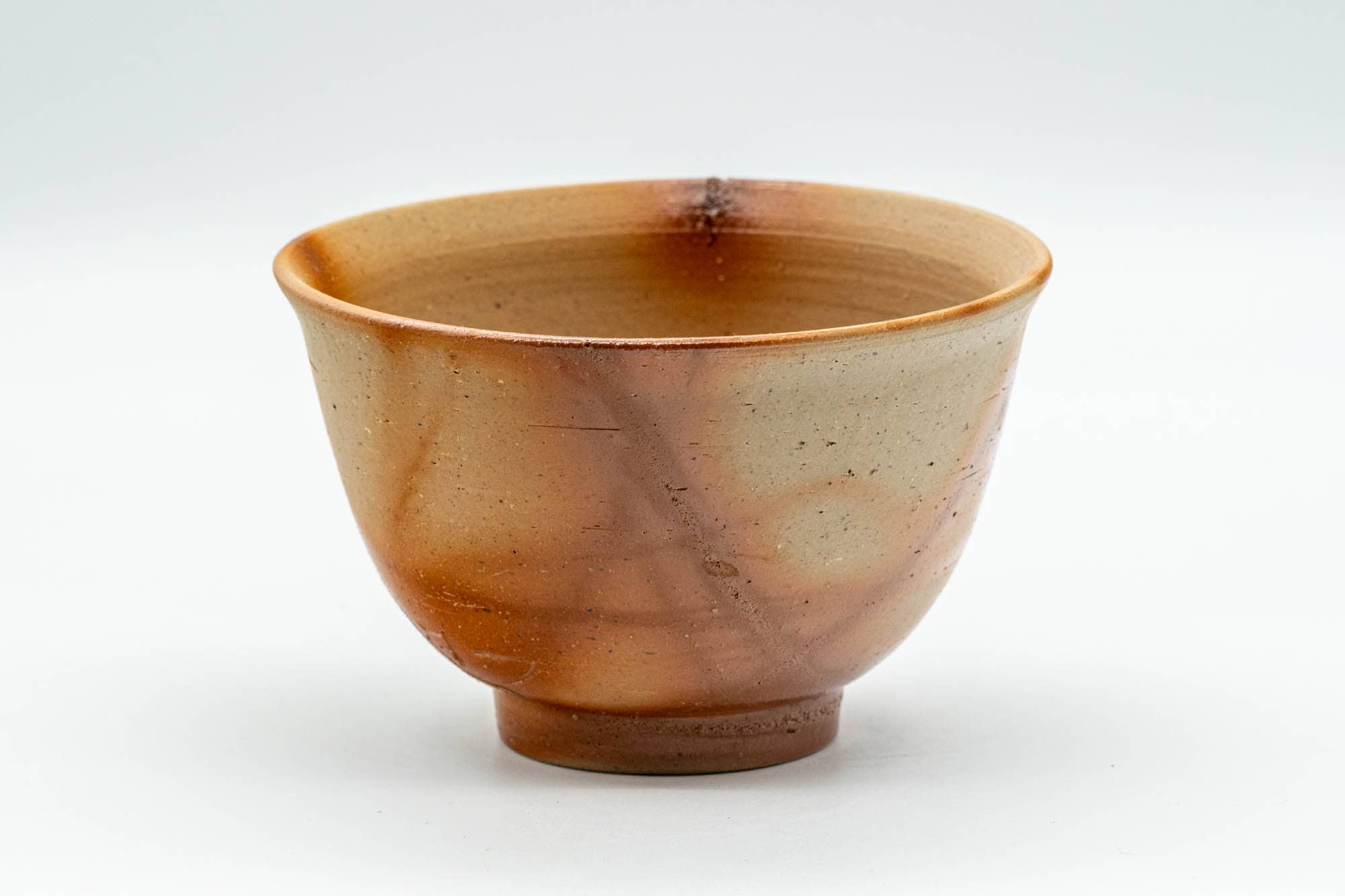 Japanese Teacup - 備前焼 Hidasuki Rice Straw Bizen-yaki Yunomi - 150ml