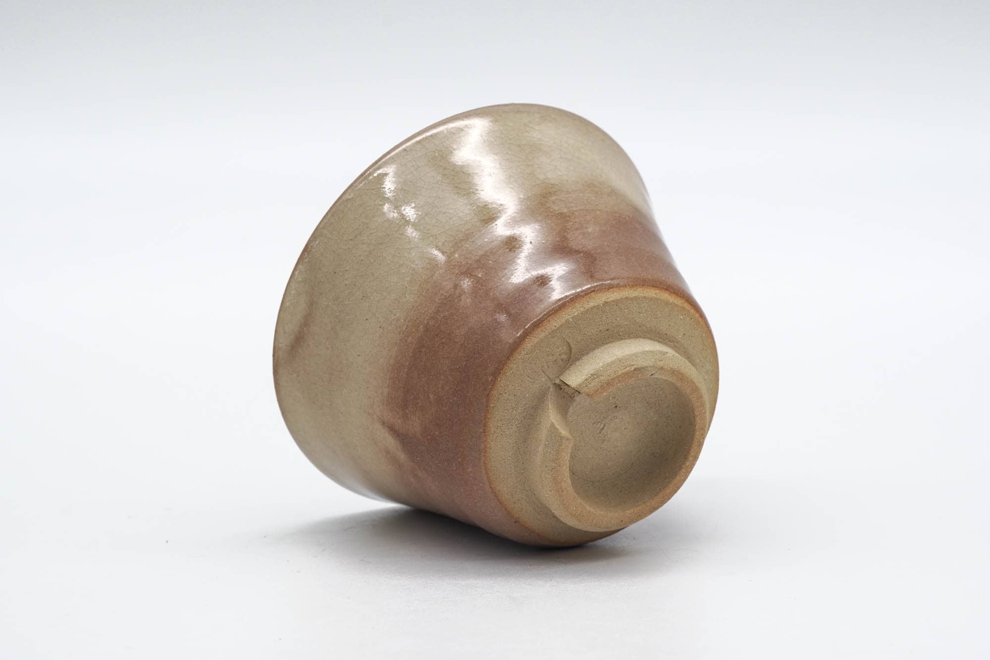 Japanese Teacup - Beige Milky Glazed Hagi-yaki Yunomi - 90ml