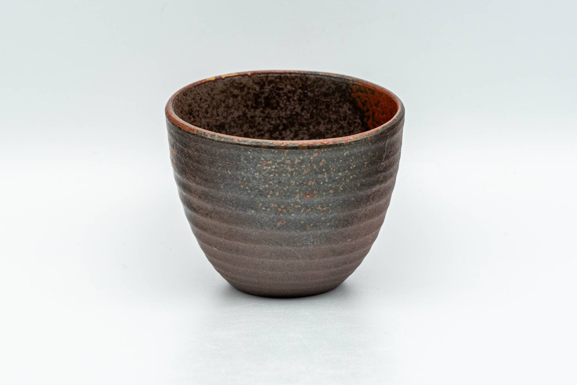 Japanese Teacup - Ash Glazed Youhen Tokoname-yaki Guinomi - 60ml