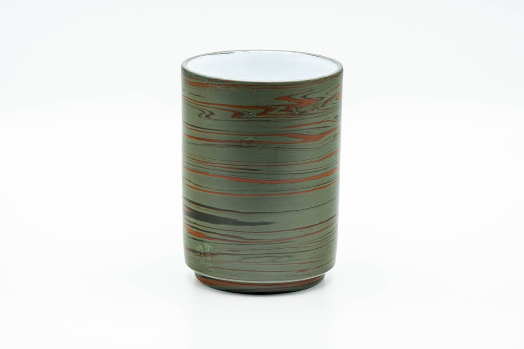 Japanese Teacup - 雲仙窯 Unzen Kiln Nerikomi Tokoname-yaki Yunomi - 300ml