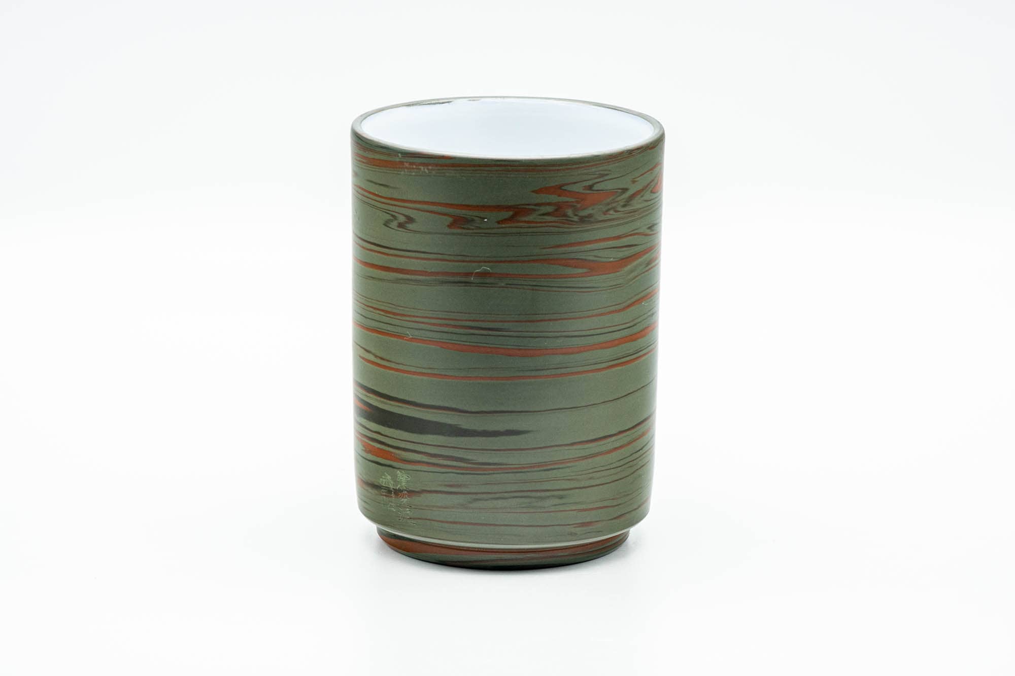 Japanese Teacup - 雲仙窯 Unzen Kiln Nerikomi Tokoname-yaki Yunomi - 300ml
