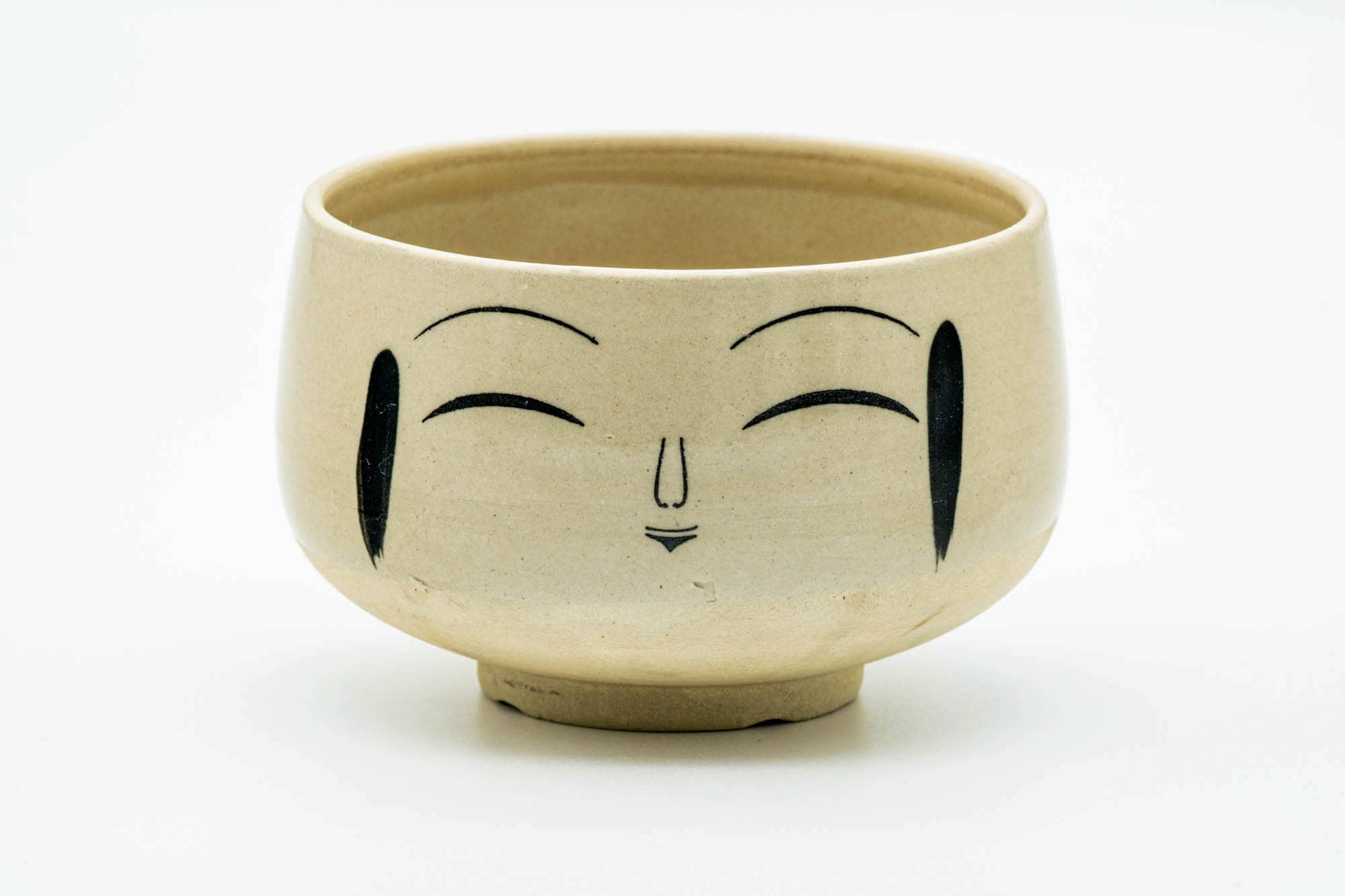 Japanese Matcha Bowl - Smiling Face Wan-nari Chawan - 300ml