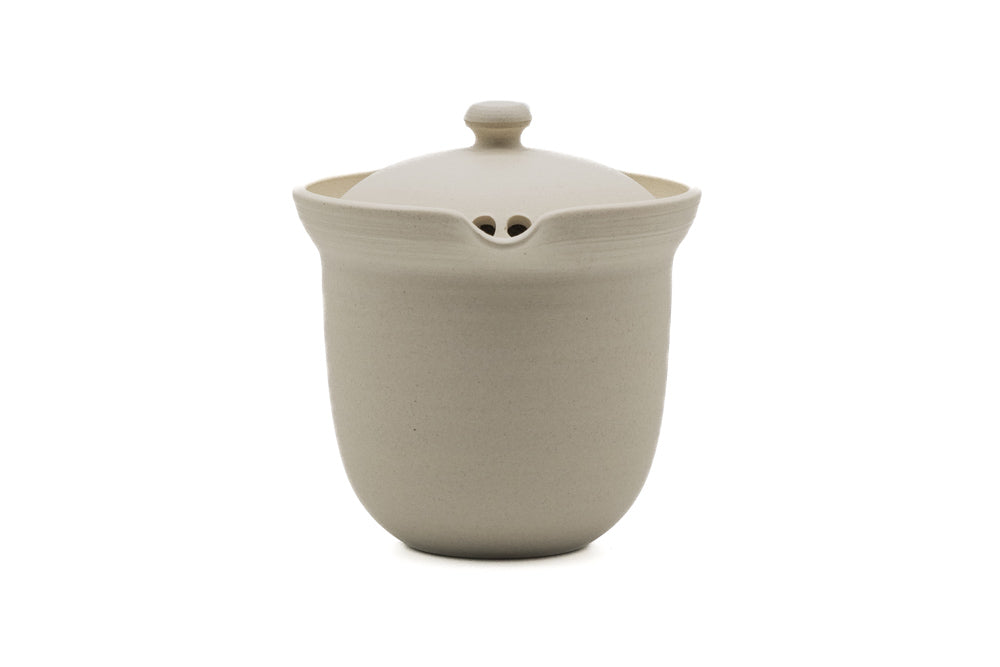 White Tokoname Chaho Teapot - 200ml