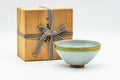 Japanese Matcha Bowl - Kawai Masaki 川合正樹 - Celadon Glazed Tenmoku-gata Chawan
