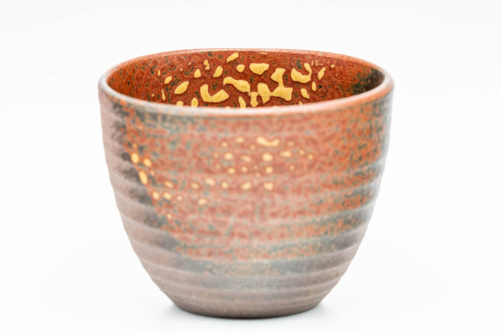 Japanese Teacup - Ash Glazed Youhen Tokoname-yaki Guinomi - 60ml