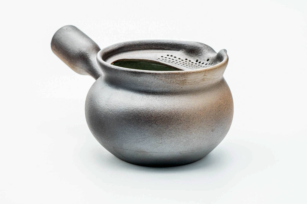 Japanese Kyusu - Black Gradient Yohen Lidless Teapot - 420ml