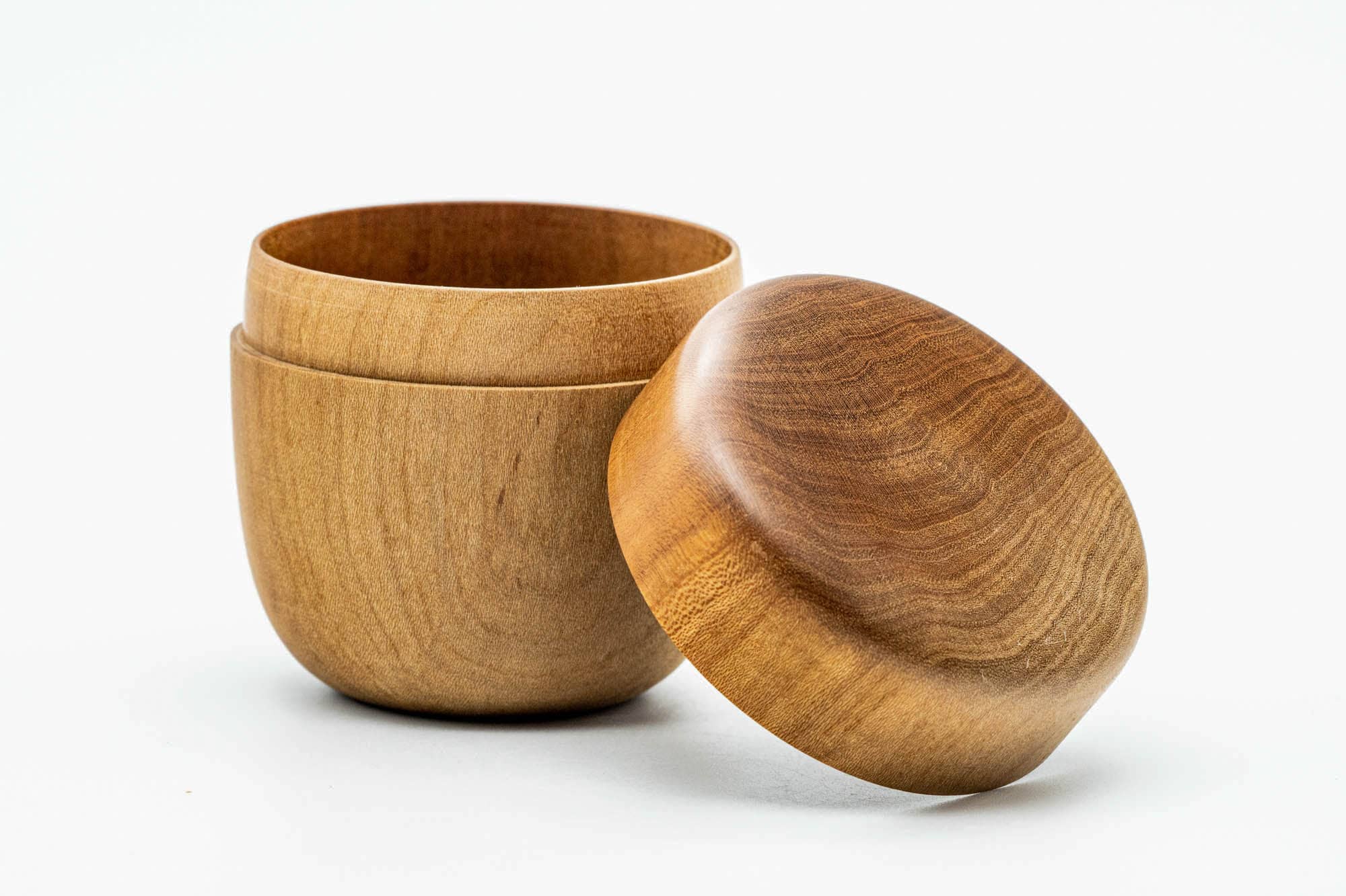 Japanese Natsume - Wooden Matcha Tea Canister - 100ml