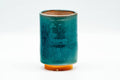 Japanese Teacup - Deep Sea Green Tsutsu-gata Yunomi - 95ml