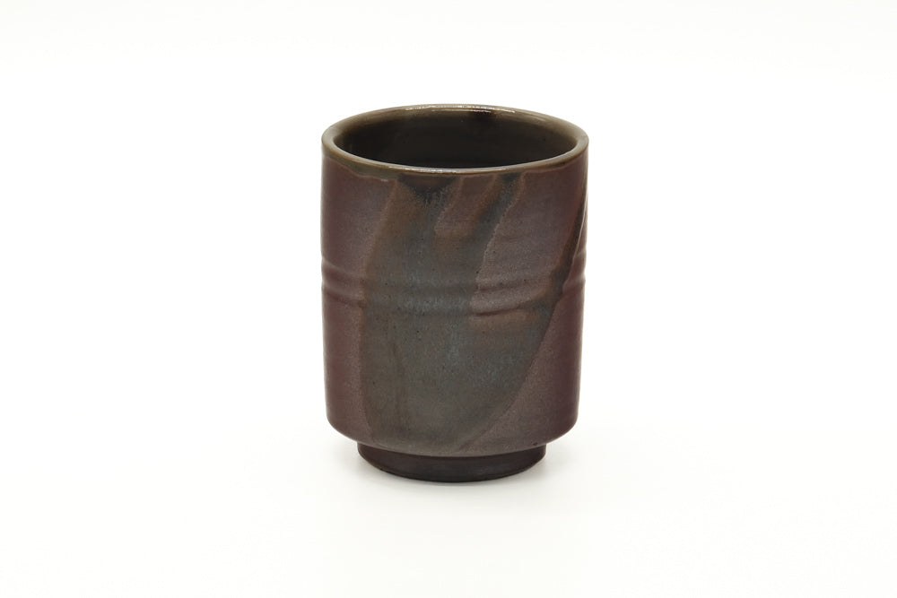Japanese Teacup - Brown Tsutsu-gata Yunomi - 250ml
