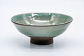 Japanese Matcha Bowl - Green Drip-Glazed Hira-gata Chawan - 200ml