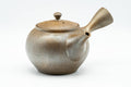 Japanese Kyusu - Beige Stoneware Bizen-yaki Debeso Teapot - 300ml