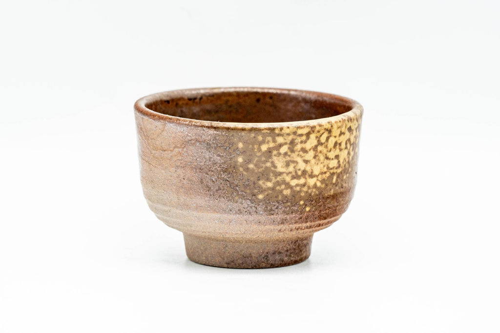 Japanese Teacup - Ash Glazed Shigaraki-yaki Guinomi - 50ml