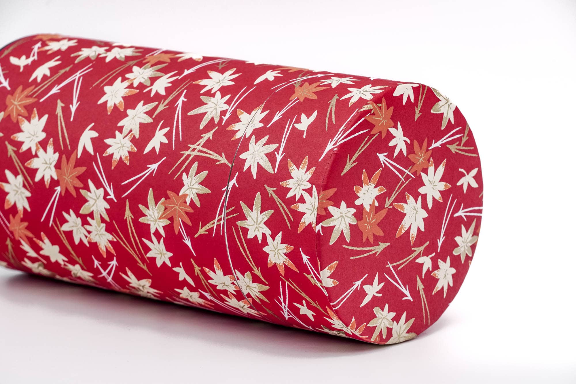 Red Momiji Washi Tea Canister - 200g