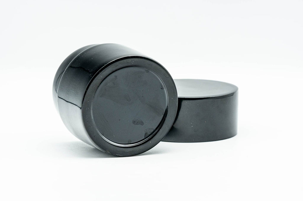 Japanese Natsume - Black Shin Nakatsugi Tea Caddy - 90ml