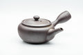 Japanese Kyusu - Engraved Banko-yaki Obi-ami 360 Strainer Teapot - 325ml