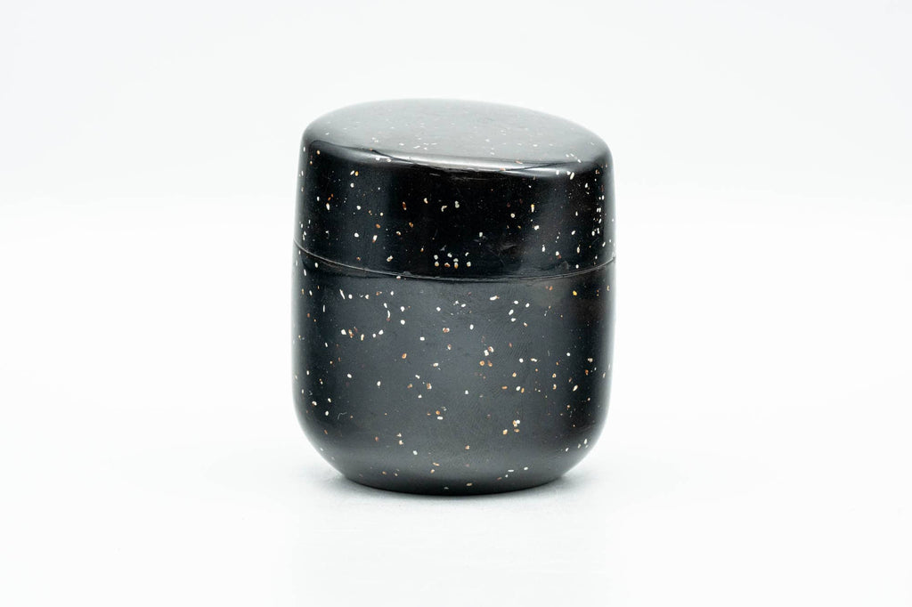 Japanese Natsume - Heavy Speckled Stone Matcha Tea Caddy - 50ml