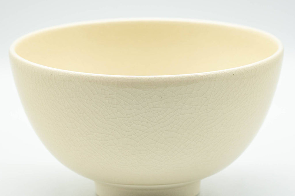 Japanese Matcha Bowl - Classic Beige Kyo-yaki Chawan - 300ml