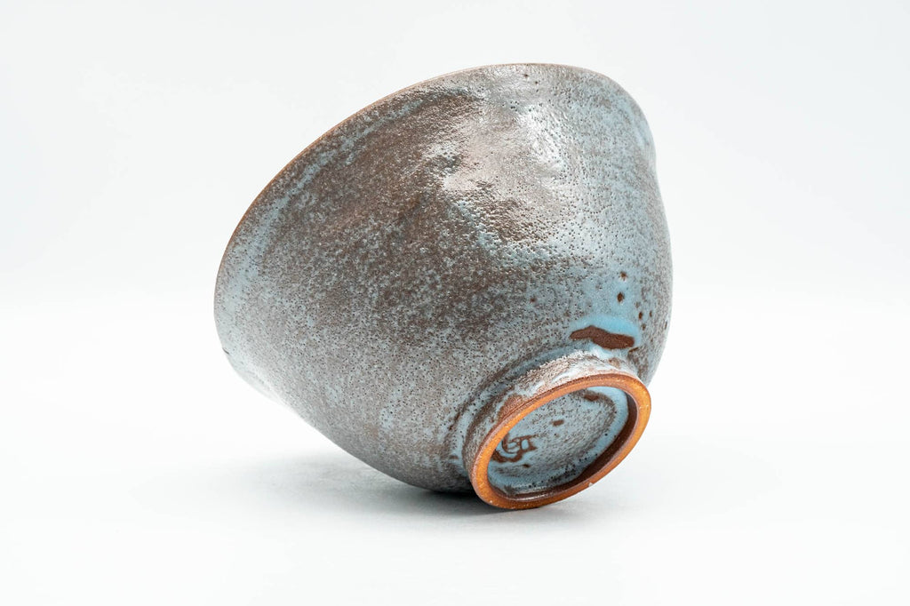 Japanese Matcha Bowl - Milky Blue Grey Wabi Chawan - 250ml