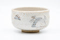 Japanese Matcha Bowl - White Shino Glazed Mino-yaki Chawan - 300ml