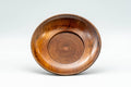 Japanese Chataku - Spiraling Wooden Tea Saucer