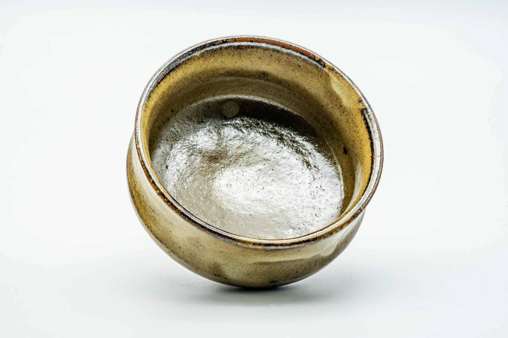 Japanese Matcha Bowl - Beige Drip-Glazed Doji-maru Chawan - 250ml