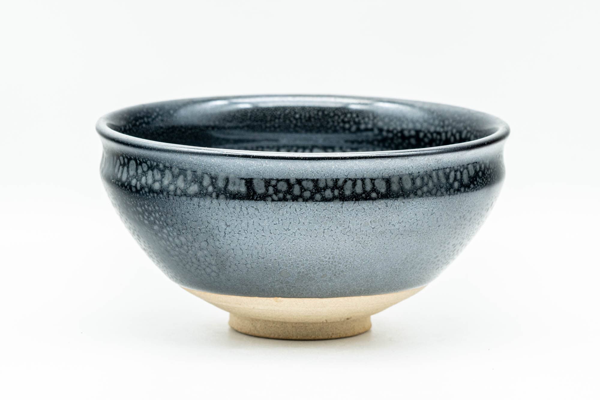 Japanese Matcha Bowl - 東山 Higashiyama - Tenmoku Yuteki Glazed Tenmoku-gata Kiyomizu-yaki Chawan - 200ml