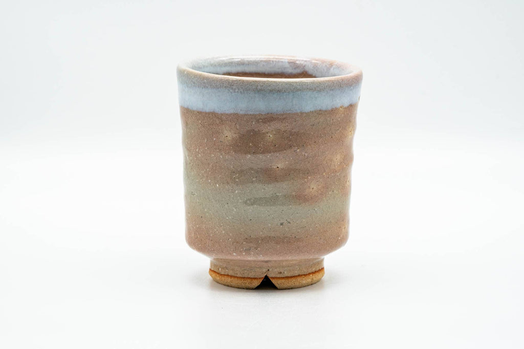 Japanese Teacup - Gohonte Pink White Glazed Hagi-yaki Yunomi - 180ml